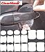 ClearMask Door Handle Film Cups 4 Sets of 4 (16 Total, 8 Mil Clear Urethane Film from 3M, Eastman Llumar Suntek or Equal)