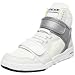 Diesel Men's I'M Pression Strap Lace up,White/Silver,13 M US