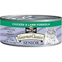 Nutro MAX CAT Gourmet Classics Chicken and Lamb Canned Cat Food for Senior Cats
