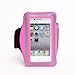 Slim Trendy Sport Armband Cover Case For Apple iPhone 4 4S(Hot Pink)