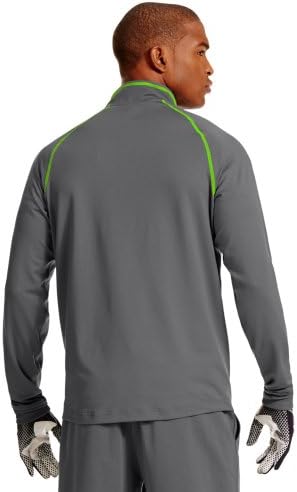 Under Armour Men's NFL Combine Authentic ColdGear® Infrared ¼ Zip Large Graphite