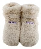 Heated Fluffy Boot Slippers - Cozy Boots (Purple)