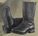 RIVER ROAD TURNPIKE CRUISER TOUR BOOTS BLACK 7 TUC0012M