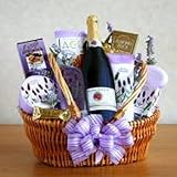 California Delicious Sparkling Lavender Retreat Gift Basket