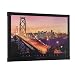 Trio-Leuchten 2556011-00 LED-Bild San Francisco, 6V, 5W, 90 x 60 cm (78 LEDs), Rahmen schwarz