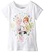 Disney Girls' Frozen Anna and Elsa T-Shirt
