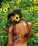 Private Arts Indian Summer Bandeau Made in LA