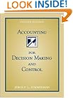 Accounting for Decision Making and Control
