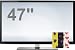ProtectTVs TV Screen Protector, Premium version with Optional Patterned Straps for 47 inch LED, LCD and Plasma TV ProtectTVs TV Screen Protector, Premium version with Optional Patterned Straps for 47 inch LED, LCD and Plasma TV