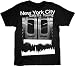 How To Make It in America New York City Eats Its Young Black Adult T-Shirt Te...