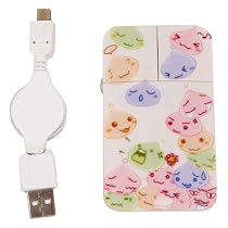 『ラグナロクオンライン』オリジナルコンパクトUSBマウス ポリンマウス