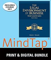 Bundle: The Legal Environment of Business: Text and Cases, 9th + MindTap Business Law, 1 term (6 months) Printed Access Card