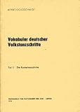 Produkt-Bild: Vokabular deutscher Volkstanzschritte. Teil I: Die Kontertanzschritte