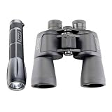 Bushnell Powerview 12X50 Binocular & 3 Watt LED Flashlight Bundle