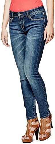 G by GUESS Women's Sienna Curvy Skinny Jeans in Dark Wash