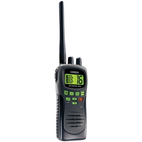 NEW UNIDEN ATLANTIS 250-BK HANDHELD VHF 2-WAY MARINE RADIO (TWO-WAY RADIOS/SCANNERS)