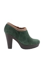 Liberitae Zapatos Plataforma (Verde Bosque / Topo)