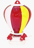 Outdoor Living : ART LINE INC #5560 32OZ Hummingbird Feeder