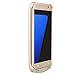 Galaxy S7 Edge Charger Case, Maxdara [Updated Version] 5000 mAh Portable External Backup Battery Charger Cover Case Pack for Samsung Galaxy S7 Edge Rechargeable Power Bank Case (Gold)