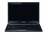 Toshiba Satellite R630-12G 33,8 cm Notebook (13,3 Zoll) (Intel Core i5 450M 2,4GHz, 4GB RAM, 320GB HDD, Intel GMA HD, DVD, Win 7 HP) schwarz