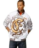 Big and Tall Coogi Paisely Tricot Track Jacket