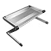 GTMax Durable Silver Aluminium Adjustable Laidback Laptop Notebook Table Stand / Portable Bed Desk for Apple Macbook, Macbook Pro, iMac, Macbook Air, Mac Mini Laptop