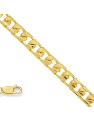 14k Solid Yellow Gold 6.7 mm (17/64 Inch) Miami Cuban Curb Chain 30"