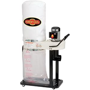 SHOP FOX W1727 1 HP Dust Collector by Shop Fox