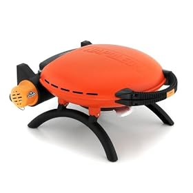 Napoleon TQ3225PO Travel Q Portable Gas Grill, Orange