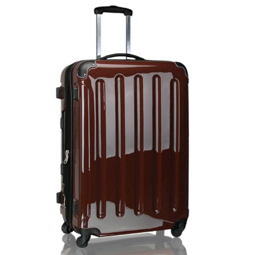 Reisekoffer Koffer Trolley XXL 70cm Hartschale Farbe:braun bei reisekoffer-store.de
