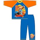 Childrens/Kids Bob The Builder Long Sleeve Top & Bottoms Nightwear Pyjama Set