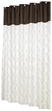 Carnation Home Fashions Diamond and Brown