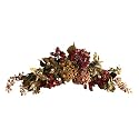 New Nearly Natural 30" Autumn Hydrangea Swag Elegant Realistic Look Feel Attractive Wonderful Pretty
