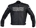 Joe Rocket Yamaha Nitro Mens Leather Motorcycle Jacket Black Extra Large