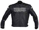 Joe Rocket Yamaha Nitro Mens Leather Motorcycle Jacket Black L