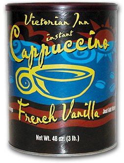 Victorian Inn 6 Pack Instant Cappuccino 3 Lbs. by Victorian Inn