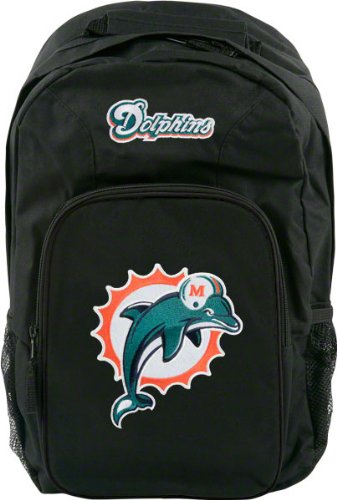 Miami Dolphins Black Youth Southpaw Backpack