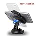 Encust EN-UNI-MOUSEMNT Universal Dashboard Windshield One Touch Foldable Mouse Car Mount Phone Holder Cradle for iPhone 7 SE 6/6s Plus 5s/5c/5, Samsung Galaxy Edge S7, S6, S5 Other Cell Phones