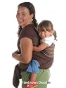 Moby D Baby Carrier-Hand Woven w/ Chocolate