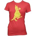 Boxing Kangaroo Ladies Fine Jersey T-Shirt