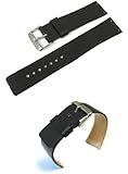 Genuine Leather Single Ply 22mm Watch Band / Strap Replaceme