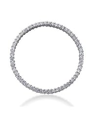 2.00 ctw Diamond Circle Pendant With Chain 14k Gold,pd1141