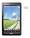 FanTEK Acer Iconia One 8 B1-810 8-Inch Tablet Screen Protector - 3 Pack Ultra Thin Crystal Clear High Definition Anti-Bubble Cover Guard