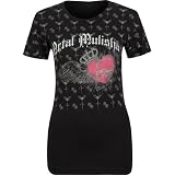 METAL MULISHA Wild At Heart Womens Tee - Black