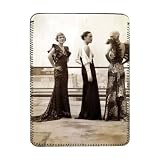 Fashion 1930s Models Wearing long evening.. - iPad Cover (Protective Sleeve) - Art247 - IPads 1 And 2