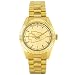 KANSAS CITY CHIEFS Beautiful Water Resistant Owner Series 23KT GOLD PLATED WATCH with Gold Plated Band