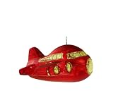 Review Barcana 54-7266 / Barcana 3-Inch Shatterproof Red Airplane Ornament, Set of 2