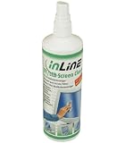 Produkt-Bild: InLine BILDSCHIRMREINIGER FUER MONITORE / TFT / LCD, PUMPSPRAY 250ML, 43204