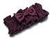 Plum Satin Garter