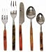 Decorative Flatware 5pc Place Setting with Resin Handles